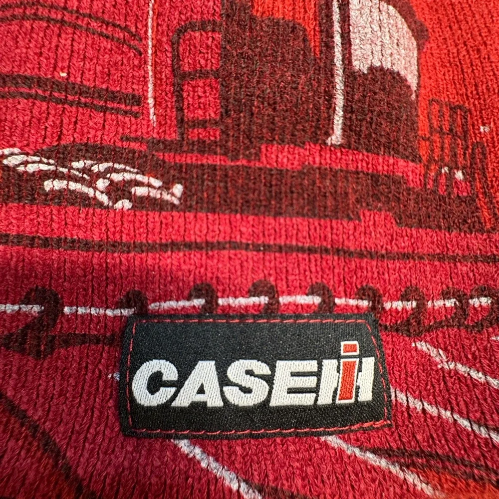 Case IH Reversible Beanie Logo Men's Tractor/Combine Print NWT